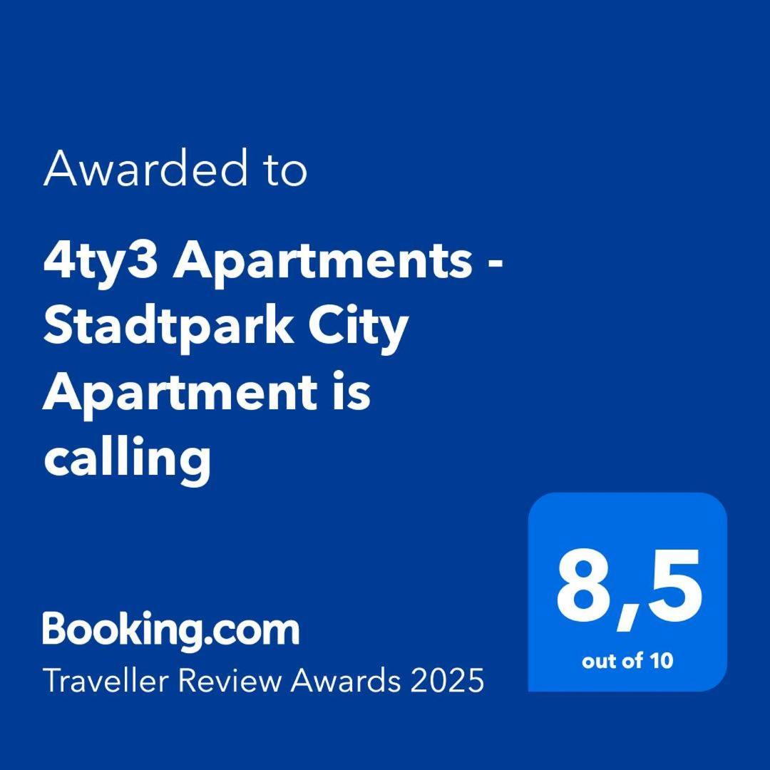 4Ty3 Apartments - Stadtpark City Apartment Is Calling Wiedeń Zewnętrze zdjęcie